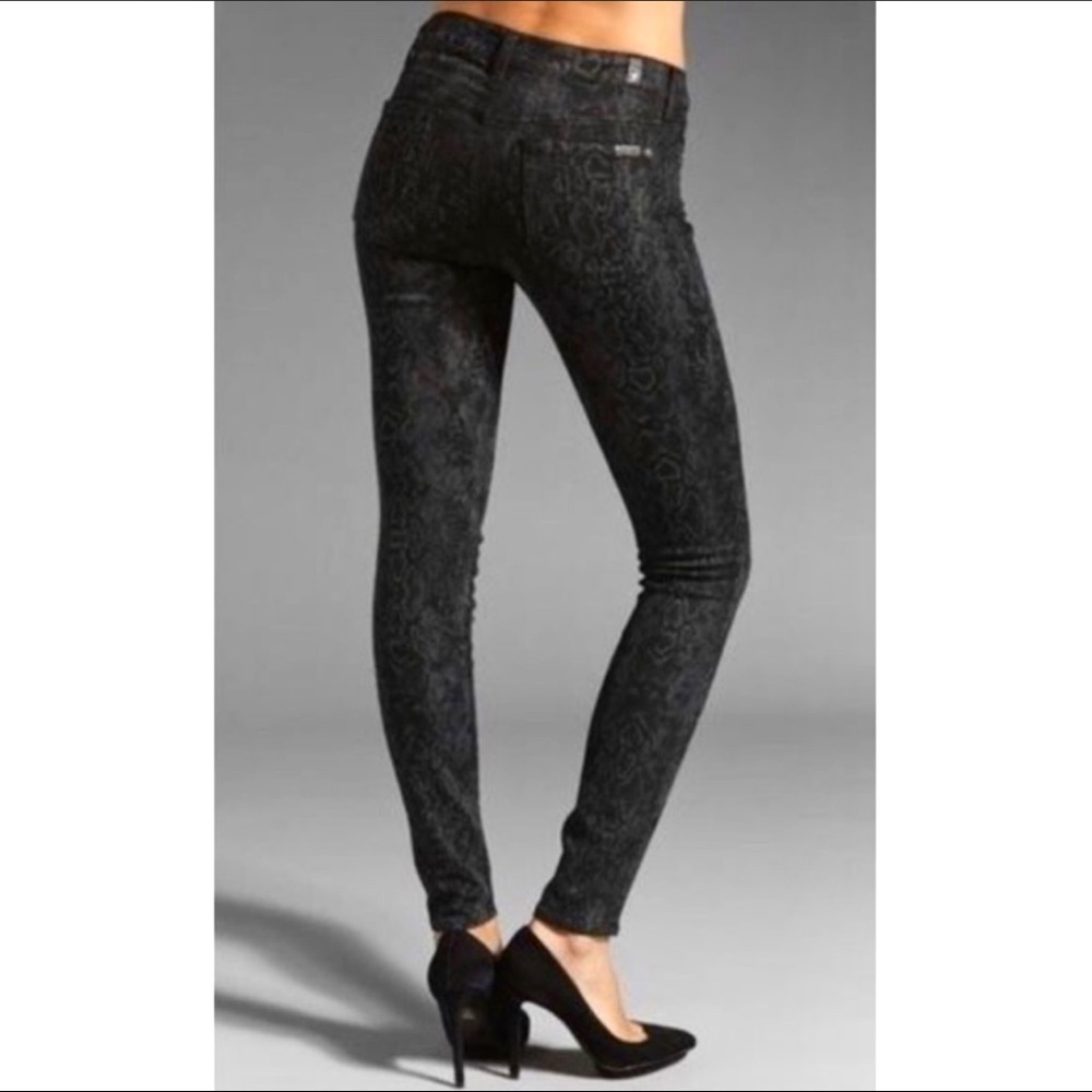 7 For All Mankind The Skinny Second Skin Legging